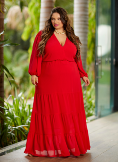 VESTIDO PLUS SIZE JANDIRA - loja online