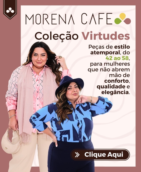 Carrusel Morena Café Plus Size