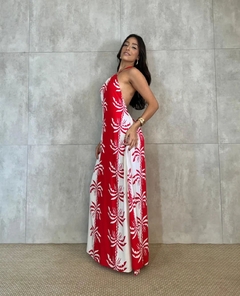 Vestido Isabela estampado na internet