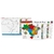 Jogo Americano Educativo - Mapa do Brasil - 5346