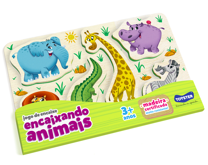 JOGO EDUCATIVO NOME DOS ANIMAIS DE ENCAIXE ATIVIDADE PARA