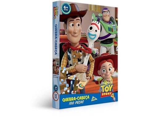 Quebra-Cabeça Metalizado - Disney Encanto - 100 Peças - Toyster