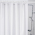 Cortina Box Banheiro Branca Pvc Antimofo Resistente 2,30 x 1,40 na internet