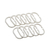 Cortina de Box Banheiro Transparente Flexível PVC Antimofo 0,20 - comprar online