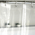 Cortina de Box Banheiro Transparente Flexível PVC Antimofo 2,30 X 1,40 - Idealiza