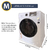 Capa Maquina Lavar Roupa Frontal C Universal PMG 5-18kg - loja online