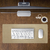 3 Deskpad Mousepad Grande 70x30 Couro Sintético Trama Marfim + Brinde - loja online