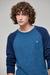 FINE MERINO CONTRAST SWEATER PENGUIN en internet