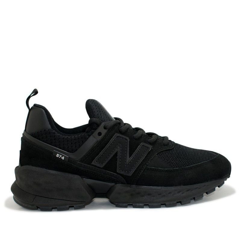New balance 574 todo preto best sale