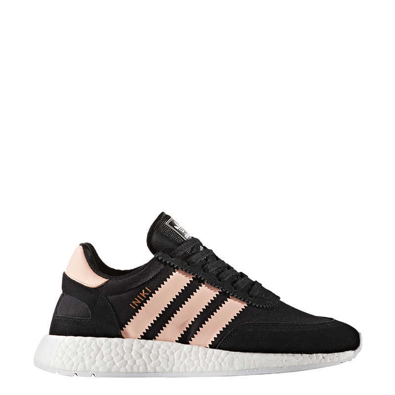 ADIDAS INIKI - PRETO C/ROSE