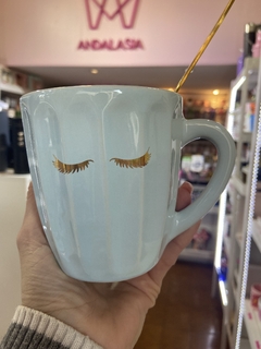 Taza vintage Celeste - Andalasia