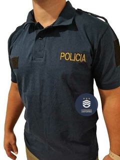 CHOMBA "POLICÍA" DORADO UNISEX