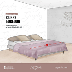 Cubre edredón Lina - comprar online