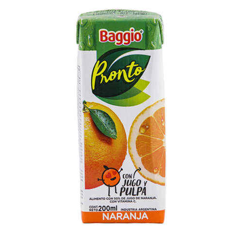 Jugo de Naranja Baggio