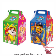 CAJITA FELIZ PAW PATROL x6