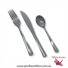 CUCHILLOS PREMIUM PLATEADOS x10 - comprar online