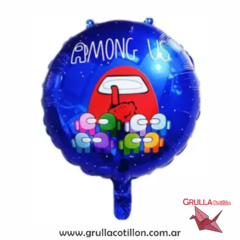 GLOBO AMONG US 18" AZUL