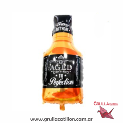 GLOBO BOTELLA WHISKY 85 cm