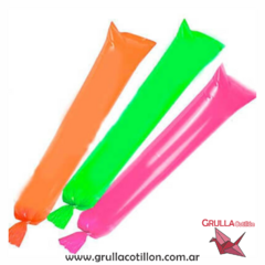 GLOBOS NUDO DE CANCHA COLORES FLUO - comprar online