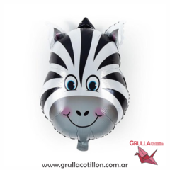 GLOBO ANIMALITO CEBRA 40 CM