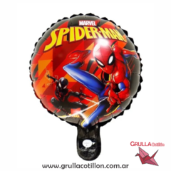 GLOBO MINI HOMBRE ARAÑA REDONDO 25 cm.