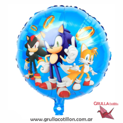 GLOBO REDONDO SONIC CLASICO 45 cm.