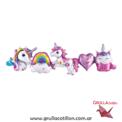 GLOBO GUIRNALDA UNICORNIO