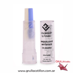 LABIAL DUO CELESTE Y BLANCO