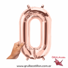 GLOBO NUMERO ROSE GOLD  16" - tienda online