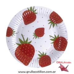 PLATO FRUTILLA x6