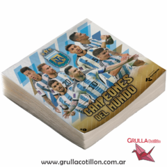 SERVILLETA ESTAMPADA ARGENTINA x20 - comprar online