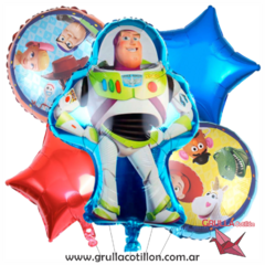 SET 5 GLOBOS TOY STORY