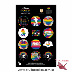 STICKER DISNEY PRIDE x24