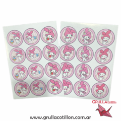 STICKER MY MELODY x24 *PROMO*