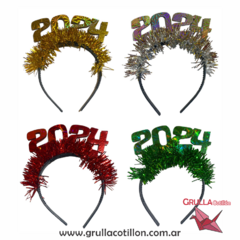 VINCHA 2024 HOLOGRAFICA (Elegir color)