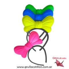 PACK VINCHA MOÑOS FLUO x6 - comprar online