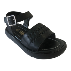 Sandalias Niñas Salerno Art. 2430 Negro 27-36 - Market Shoes