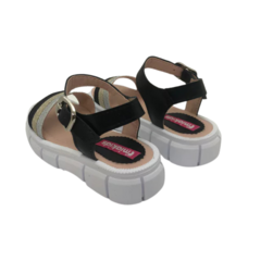 Sandalias Niñas Mia Kids Art. 700 Negro 27-36 - Market Shoes