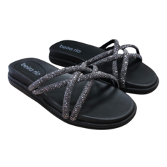 Sandalias Beira Rio Art. 24698 Negro Brillos 35-40 en internet