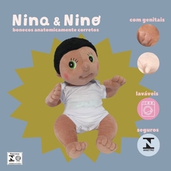 BONECOS NINO E NINA ANATOMICAMENTE CORRETOS - comprar online