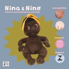 BONECOS NINO E NINA ANATOMICAMENTE CORRETOS