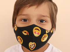 Máscara de Proteção 3D Premium Infantil - PROMOÇÃO na internet