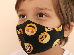 Máscara de Proteção 3D Premium Infantil - PROMOÇÃO - Empório Granfino