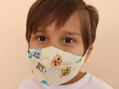 Máscara de Proteção 3D Premium Infantil - PROMOÇÃO