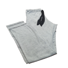 Pantalon Pijama Gris Algodon