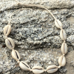 Choker de Búzios Natural - comprar online