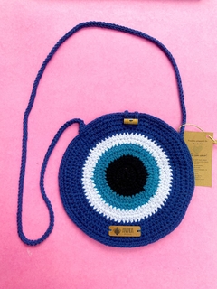Bolsa Olho Grego de Crochê - loja online