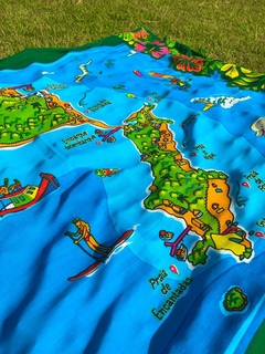 Canga Mapa da Ilha do Mel na internet
