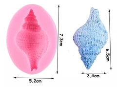 Molde de Silicona Caracol