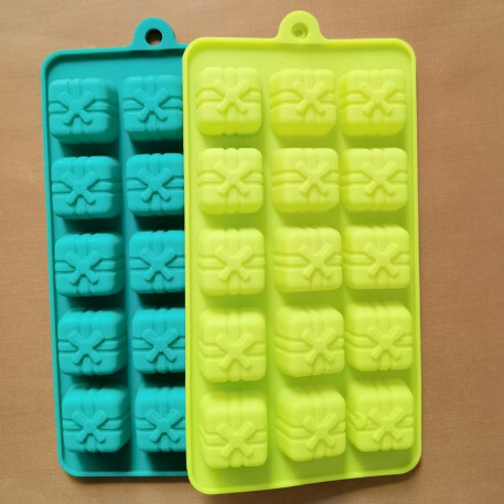 Molde de Silicona x 15 cajitas de regalo